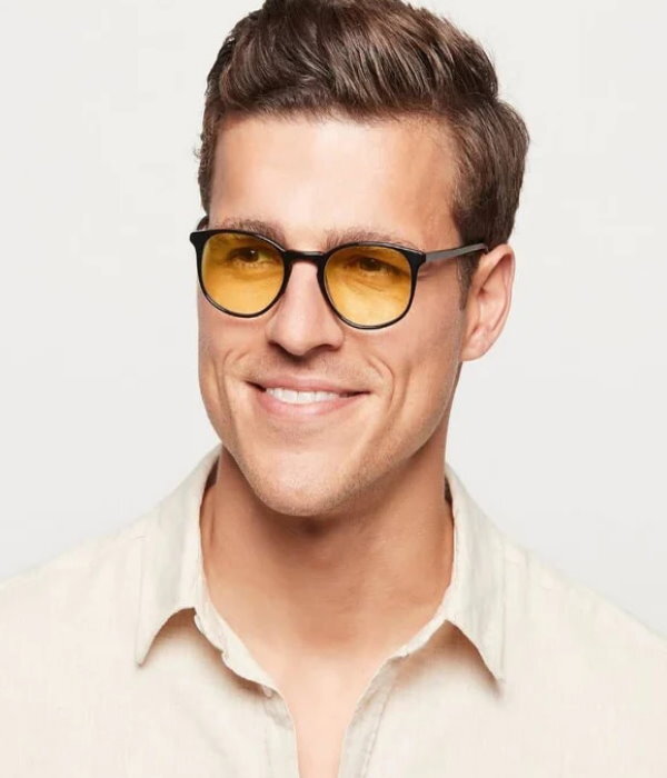 Lane - Gloss Black Sleep Blue Light Glasses