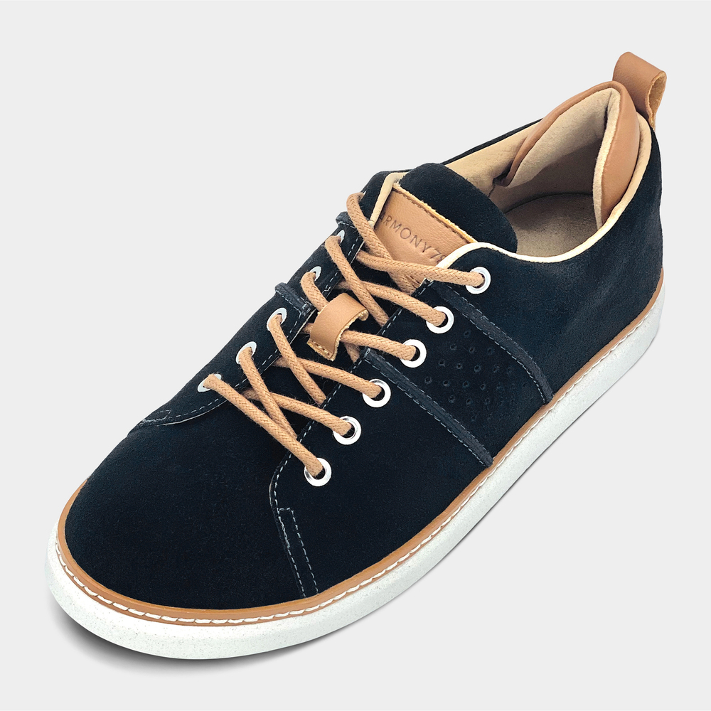Black Suede Walker Grounding Shoe Size 42.5