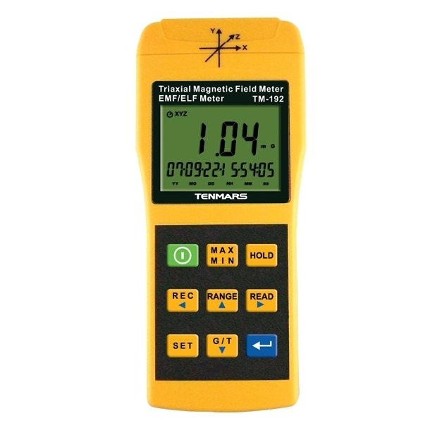 Digital Triaxial Gauss Meter TM192